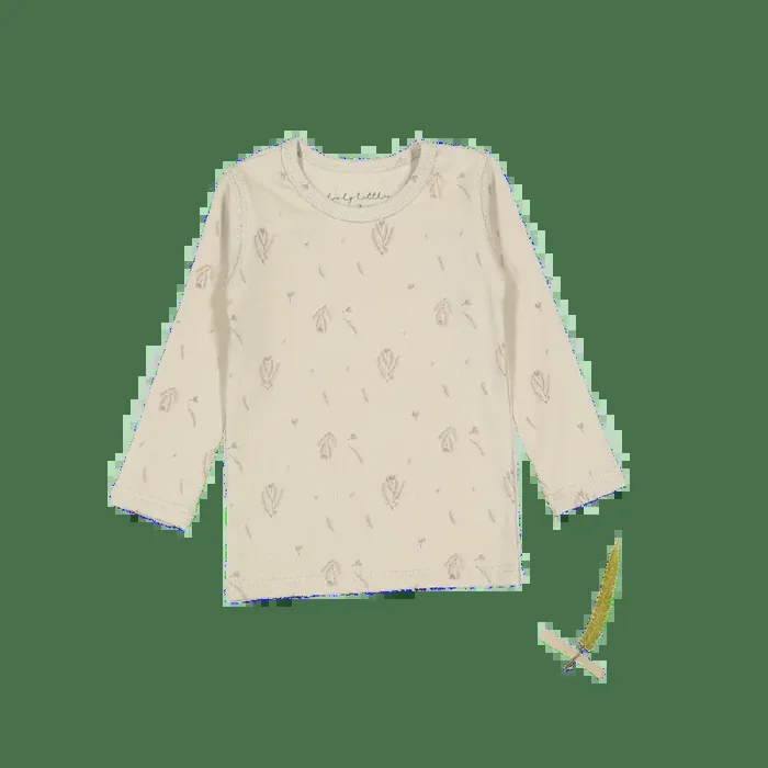 The Printed Long Sleeve Tee – Ember