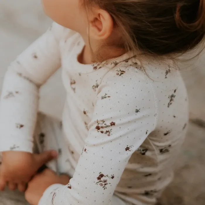 The Printed Long Sleeve Tee – Vintage Floral
