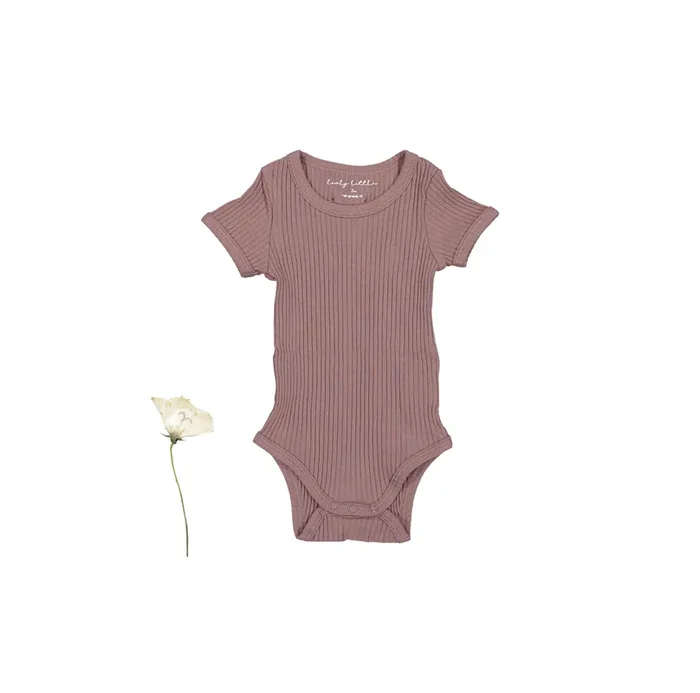 The Short Sleeve Onesie – Mink