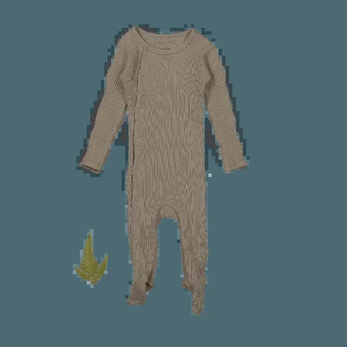 The Snap Romper – Taupe