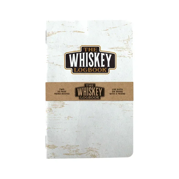 The Whiskey Logbook – Two – 20 Page Pocket Sized Memo Books