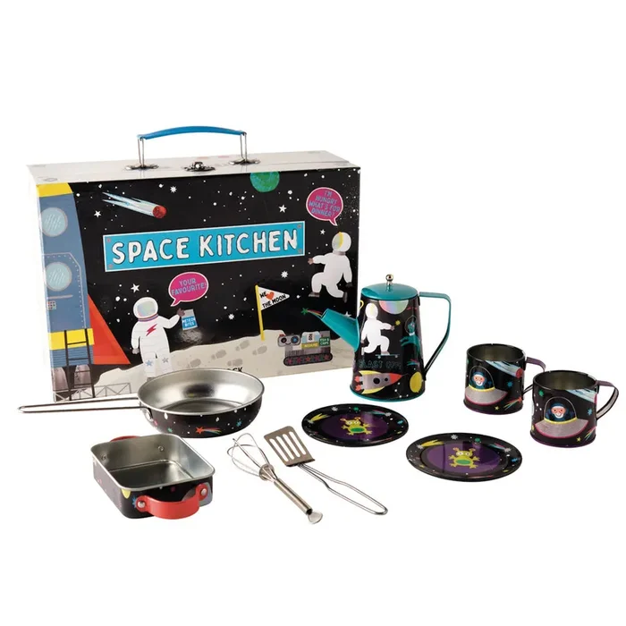 Tin Kitchen Set 10 Piece – Space