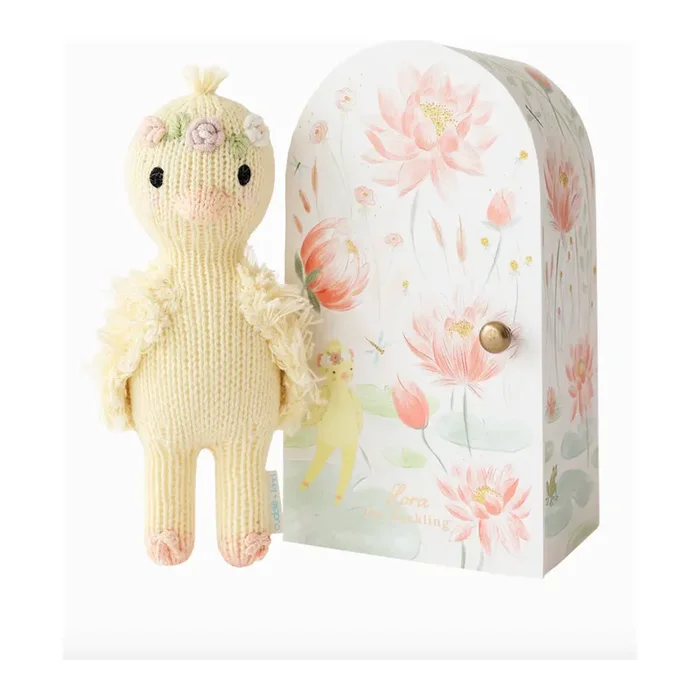 Tiny Flora the duckling (mauve)