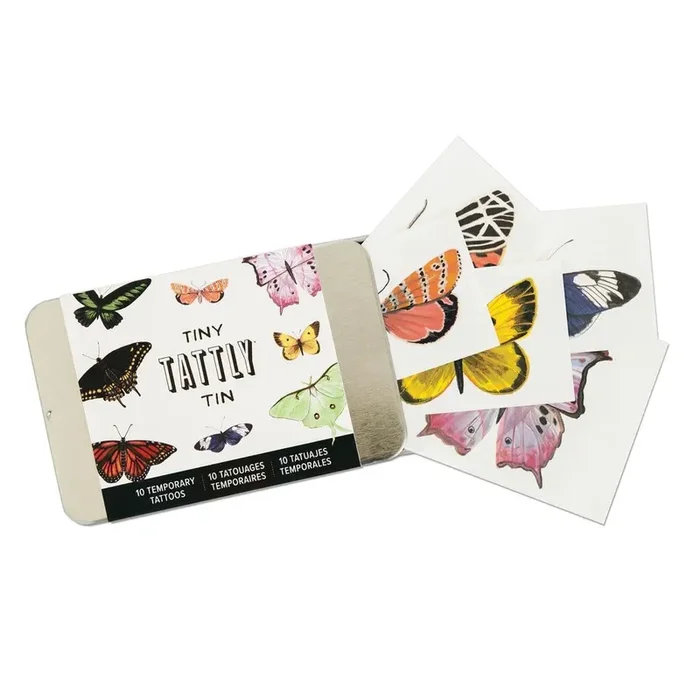 Tiny Temporary Tattoo Tin – Butterfly