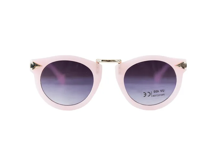 Toddler & Kid Gold Accent Sunglasses – Pink