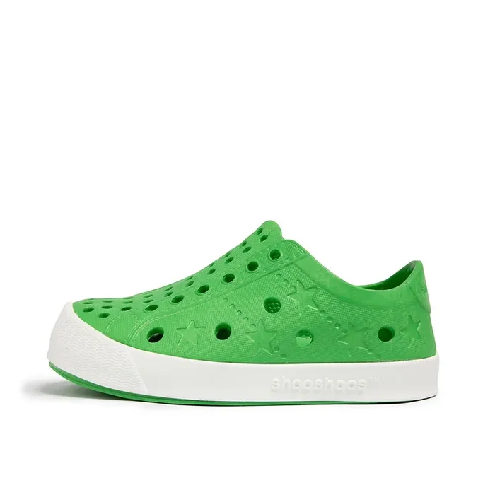Toddler Boys Perforated Slip On Water Sneakers in Green – Timbukto
