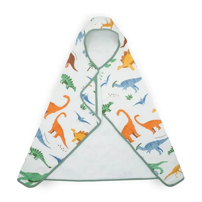 Toddler Hooded Towel – Dino Names