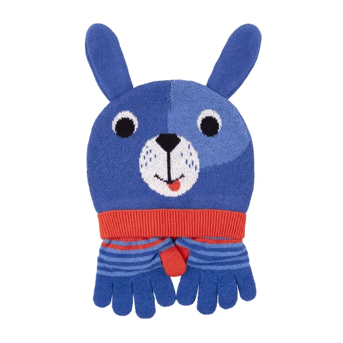 Toddler/kids Winter Beanie Hat And Gloves Set – Duffy The Dog