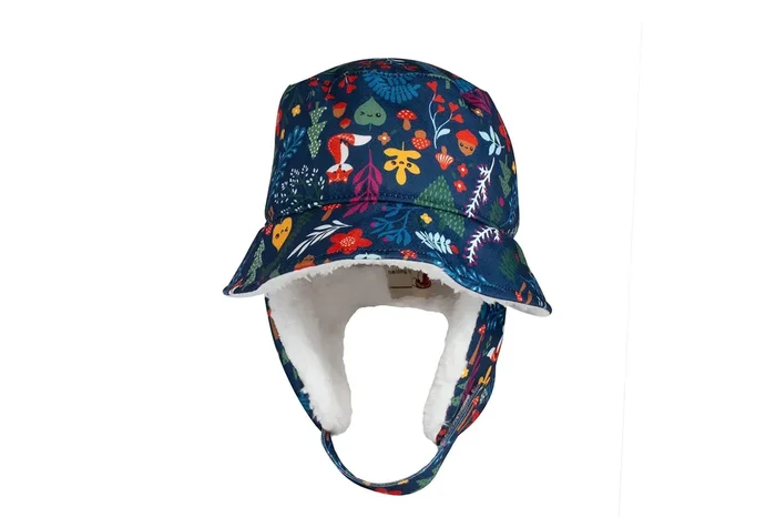 Toddler/kids Winter Bucket Hat – Forest
