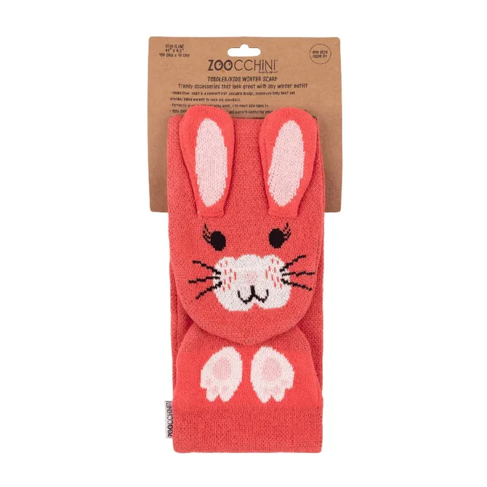 Toddler/kids Winter Knit Scarf – Bella The Bunny