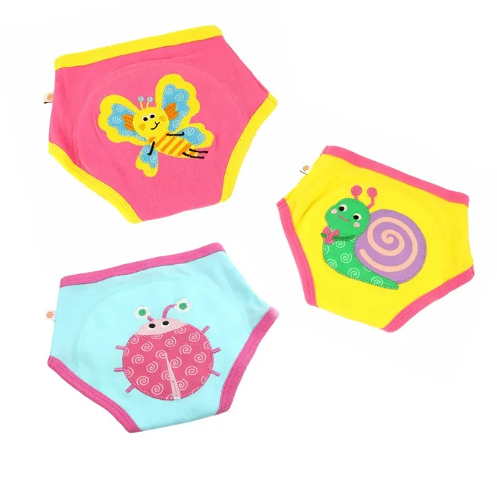 Toddler Organic Potty Training Pants (3-pk) – Garden Creatures **pre-order (orders Will Ship In Full Early March ’25)**