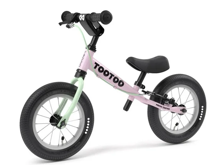 TooToo Pink Lemonade 12 ” Balance Bike by Yedoo