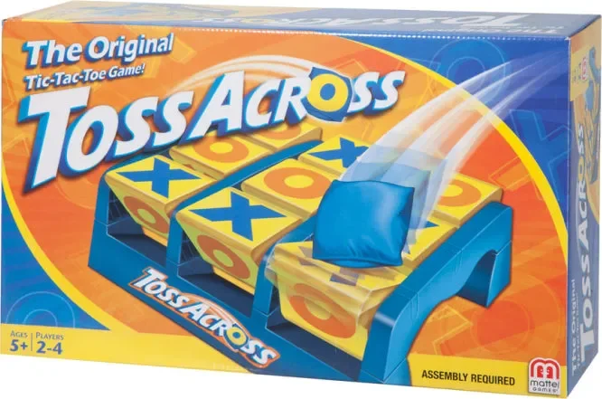 Toss Across – The Original Tic-Tac-Toe Game Age 5+