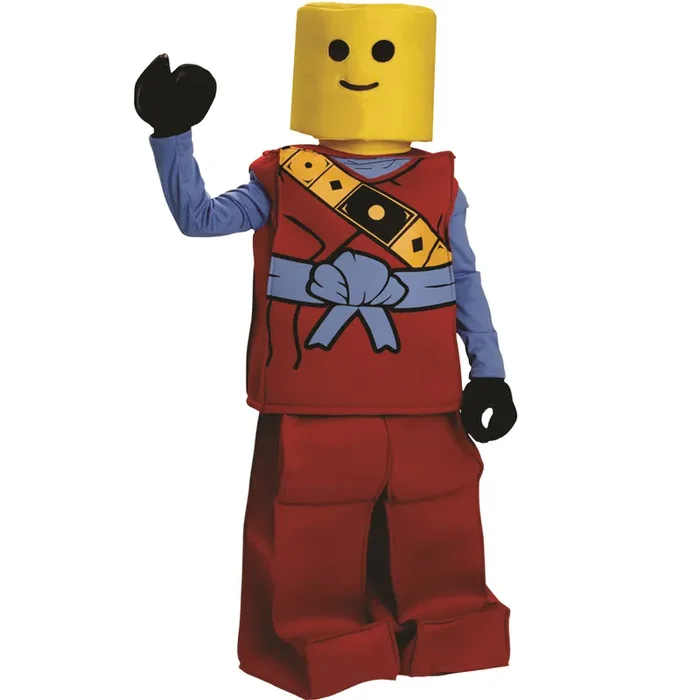 Toy Block Ninja Costume – Red – Kids