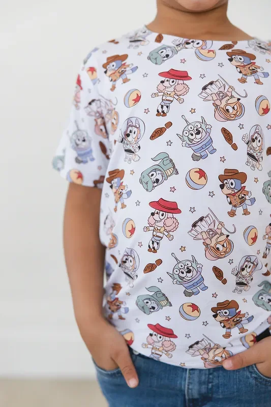 Toy Box Tails – Bamboo Tee