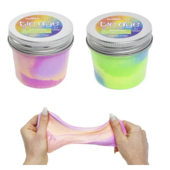 Toysmith Tie Dye Slime Super Stretchy