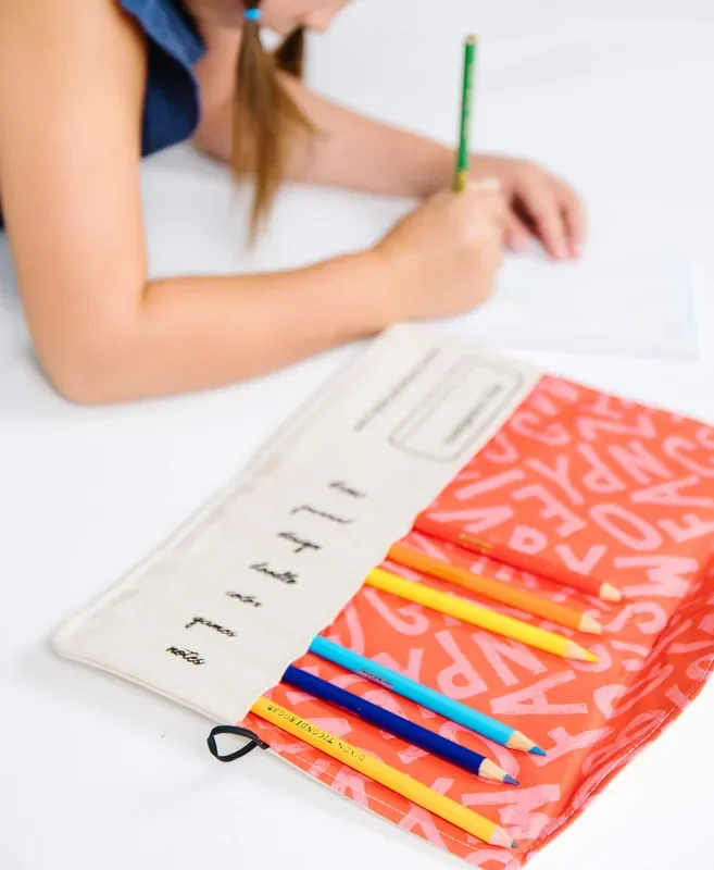 Travel Pencil Case: “my Daughter Loved It, Beautiful Design “