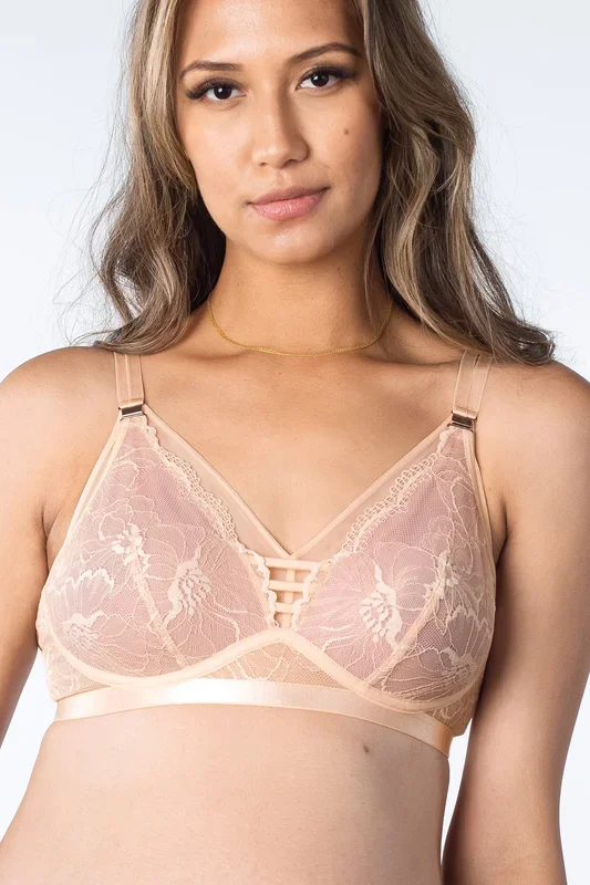True Luxe Plunge Still BH apricot