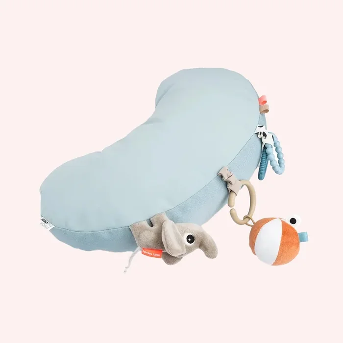 Tummy Time Activity Pillow – Playground Blue