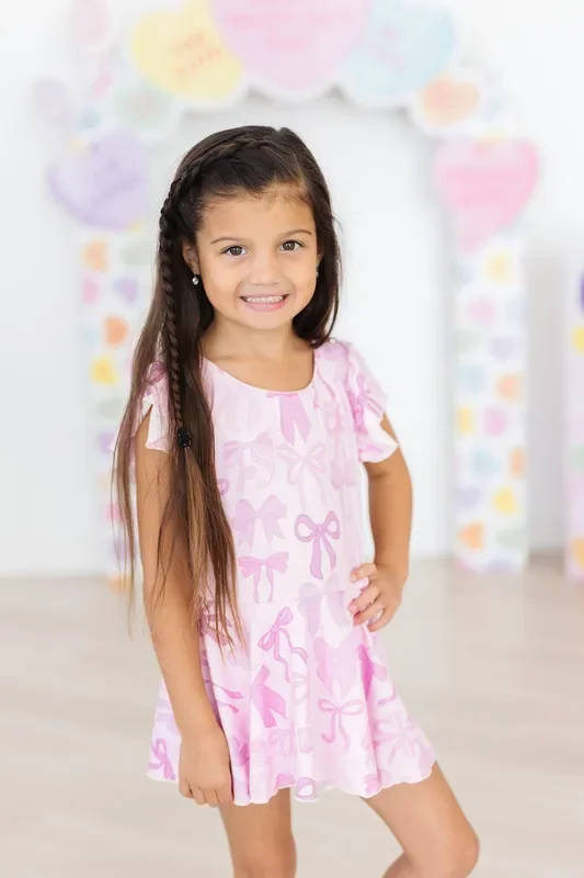 Twinkle Ties S/s Twirl Leotard