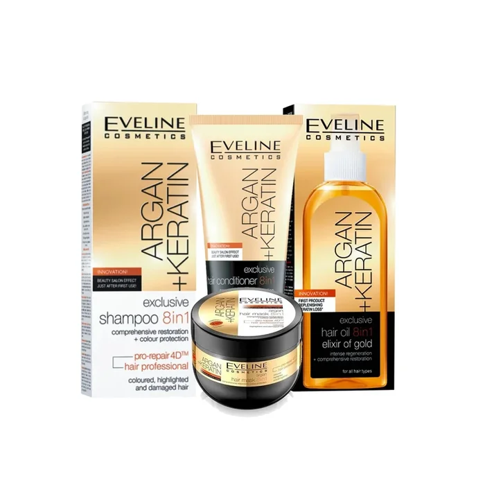 Ultimate Hair Repair Pack Argan & Keratin Perfection for Healthy Hair