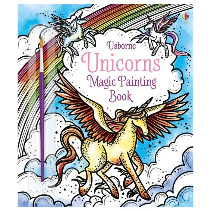 Unicorns Magic Painting Book