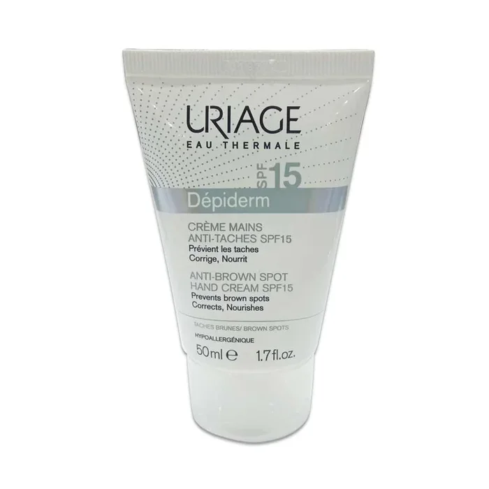 Uriage Depiderm SPF15 Anti-Brown Spot Hand Cream 50ml