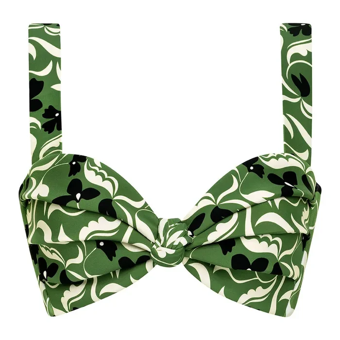 Veronica Floral Hayden Bikini Top