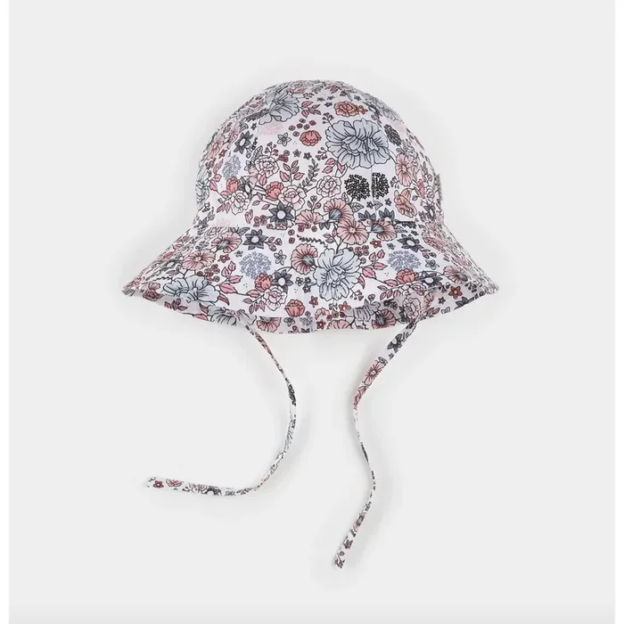 Vintage Flowers Poplin Hat