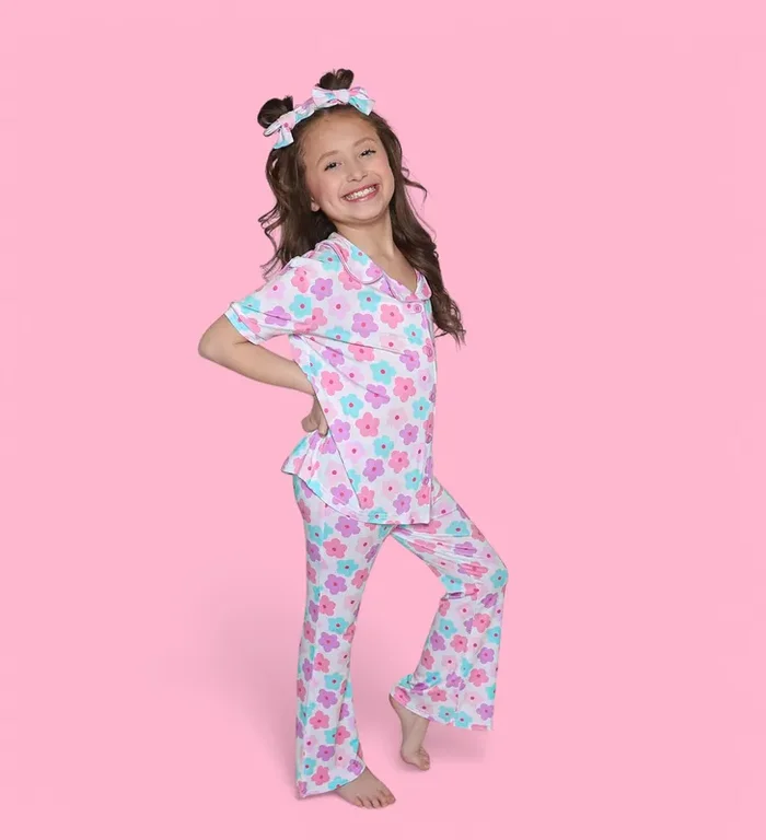 Violet Fields Dream Girl’s Flare Set