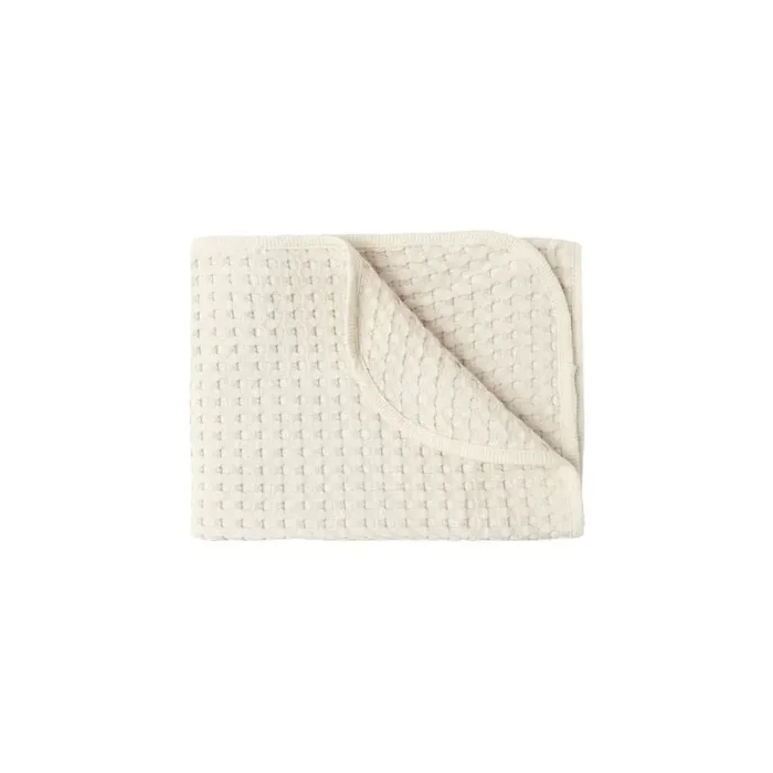 Waffle Baby Blanket – Natural