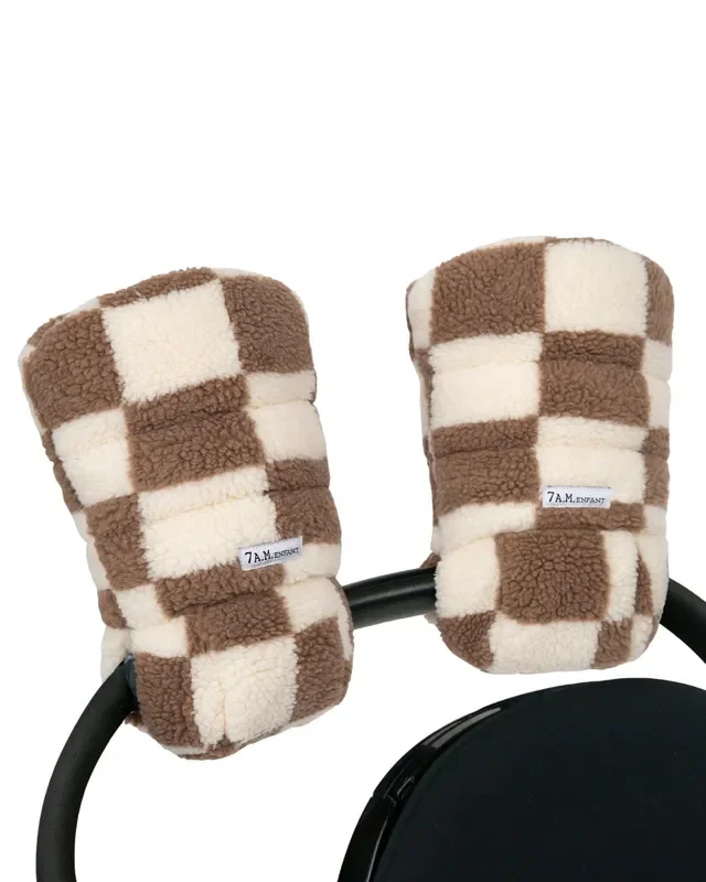 Warmmuffs – Checker Berber