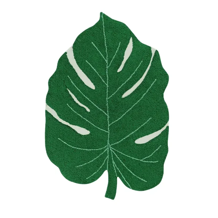 Washable Rug – Monstera Leaf