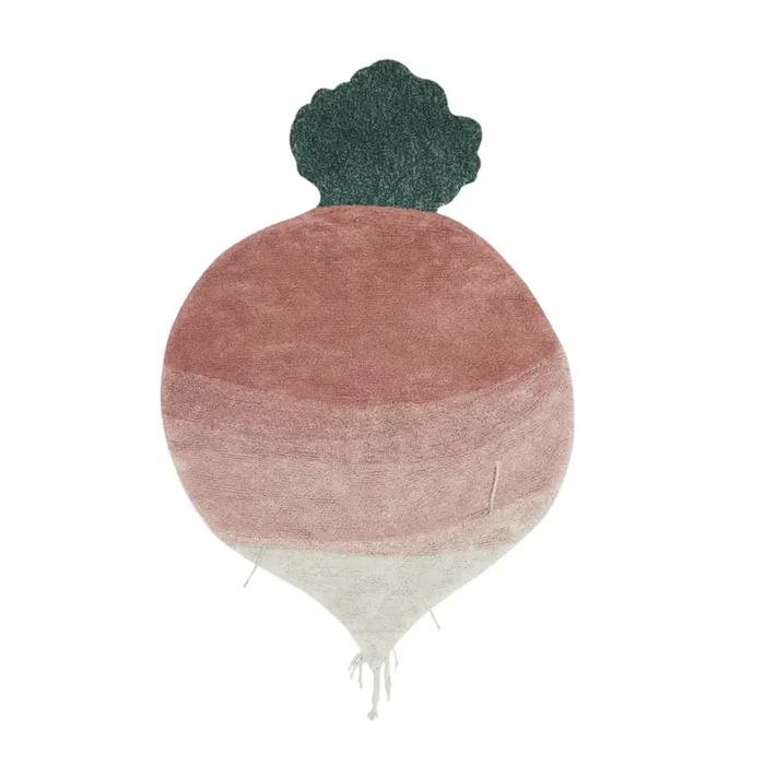 Washable Rug – Ramona the Radish