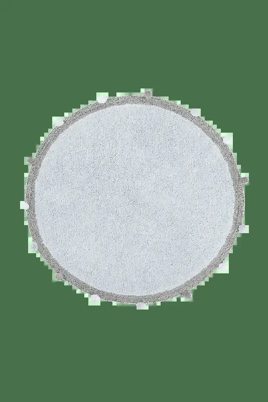 Washable Rug Bubbly Soft Blue – Grey – Bubbly