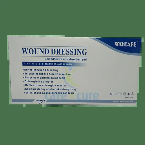 Waycare Adh With Absorbent Pads 10 X25cm 25 Pieces