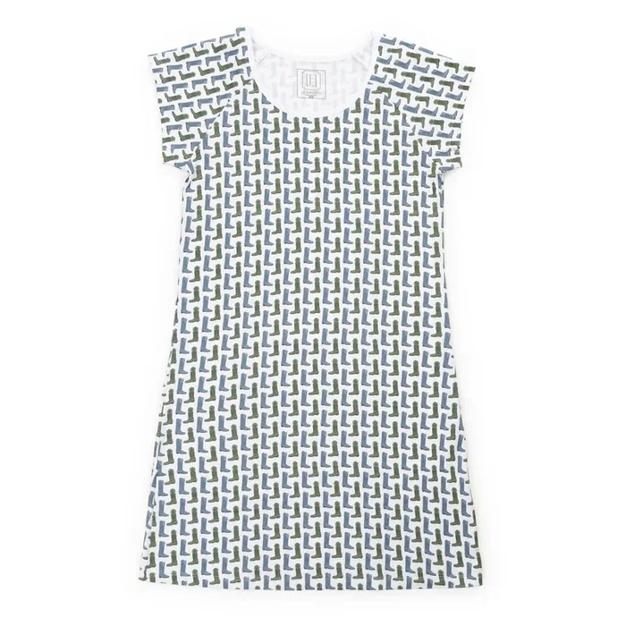 Wendy Women’s Nightgown – Cowboy Boots