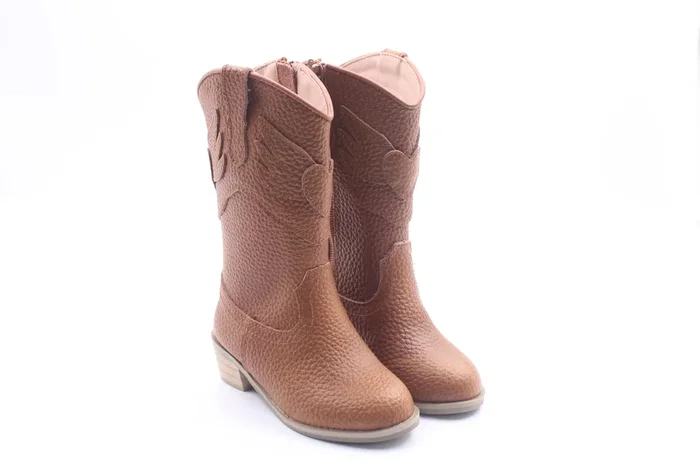 Western Cowgirl Boots – Brown