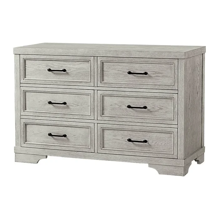 Westwood Foundry 6 Drawer Dresser in White Dove