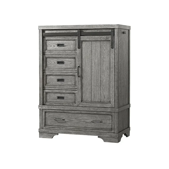 Westwood Foundry Chifferobe in Brushed Pewter