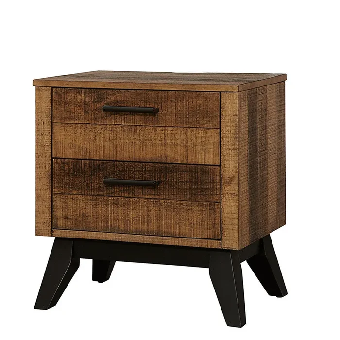 Westwood Urban Rustic Nightstand in Brushed Wheat