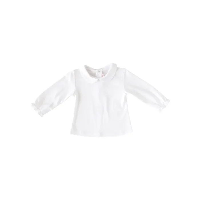 White Peter Pan Top