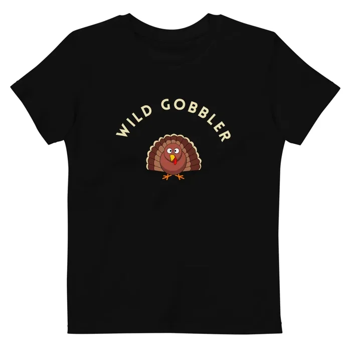 Wild Gobbler Organic Kids Fall T-shirt