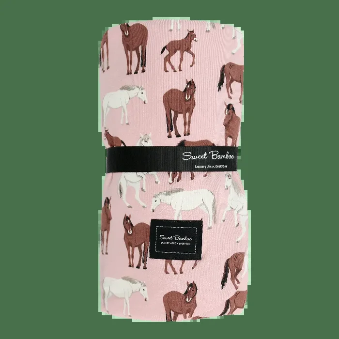Wild Horses Big Kid Cloud Blanket