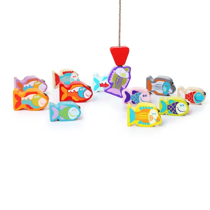 Wise Elk/Cubika Wooden Toy – Fishing Game by Wise Elk