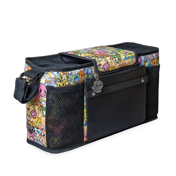 WonderFold Parent Console with 2 Insulated Cup Holders – Animalini (Tokidoki Special Edition)