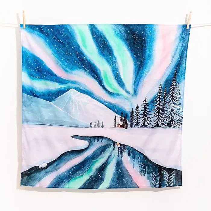 Wonderie Waves Of Light In The Night Playcloth- MAXI