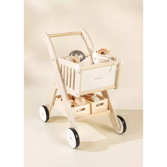 Wooden Shopping Cart – Foam