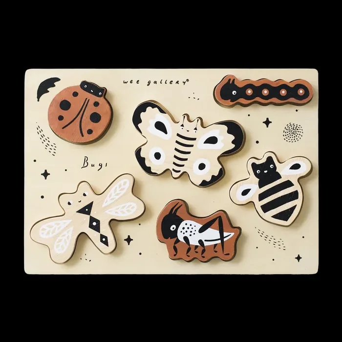 Wooden Tray Puzzle – Bugs