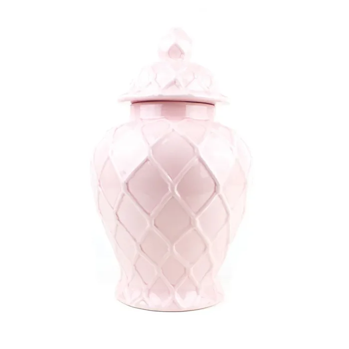 XL Light Pink Ginger Jar
